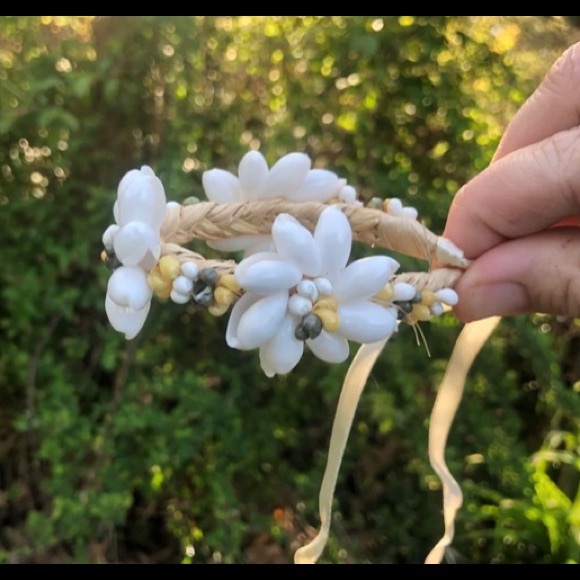 Vintage SHELL boho choker necklaces and bracelet collection - Picture 3 of 6